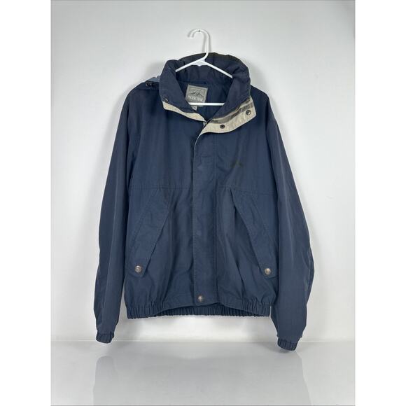 Pacific Trail Zip Up Hooded Jacket Dark Blue Size Large - Picture 1 of 8